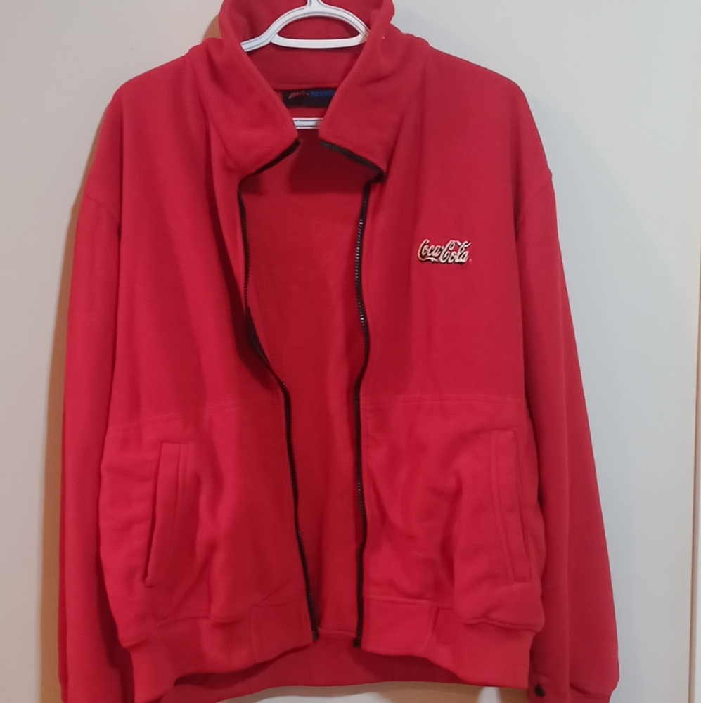 Coca-Cola vintage fleece sweater